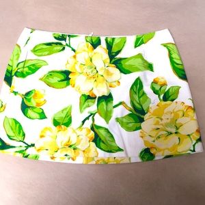 Milly floral skirt